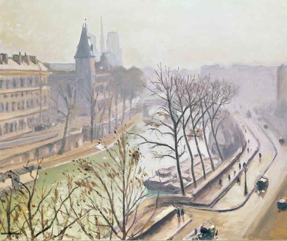 The Seine at Paris à Albert Marquet