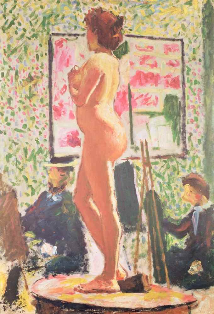 Fauvist Nude à Albert Marquet