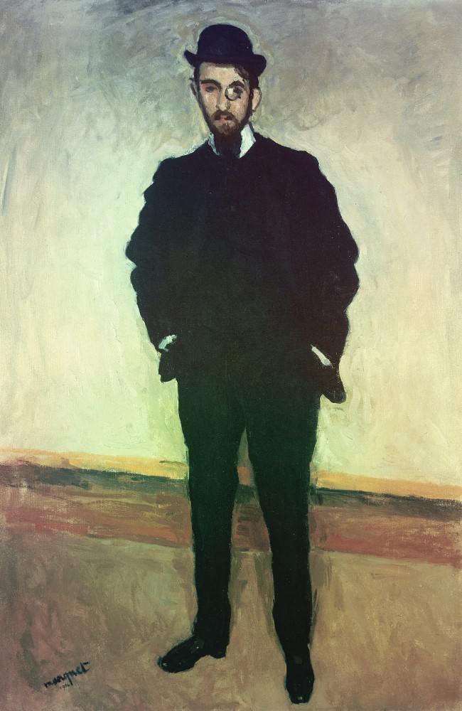 Portrait of Andre Rouveyre à Albert Marquet