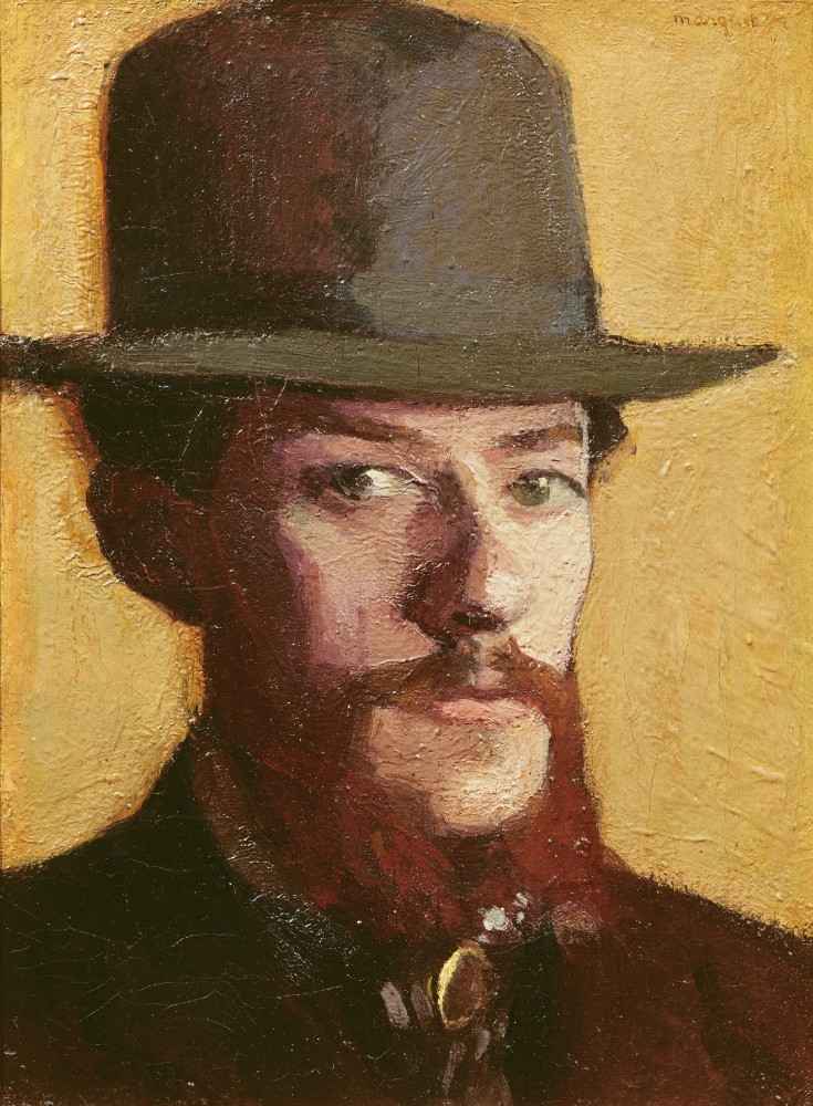 Portrait of Monsieur Mouliet in a Hat à Albert Marquet