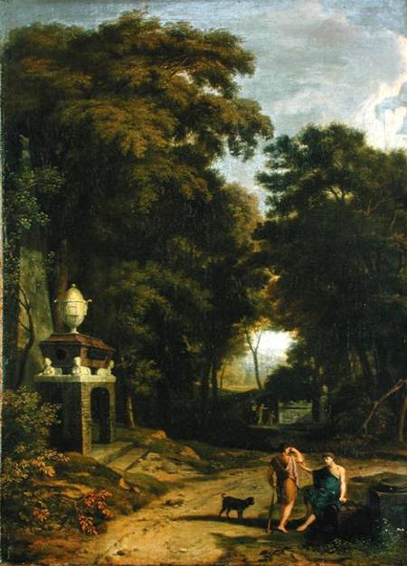 Idyllic Landscape à Albert Meyering