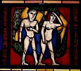Adam et Eve. à Albert Müller