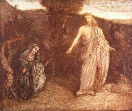 Christ Appearing to Mary à Albert Pinkham Ryder
