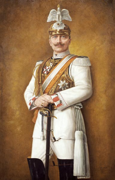 Kaiser Wilhelm II., 1913 à Albert Sticht