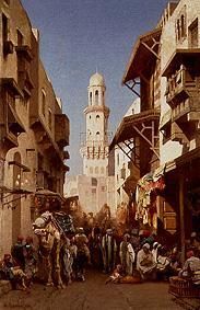la mosquée Moristan au Caire. à Alberto Pasini