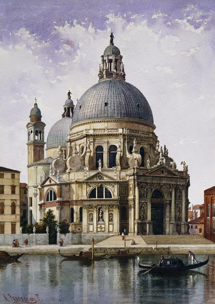 Santa Maria della Salute, Venedig. à Alberto Prosdocimi