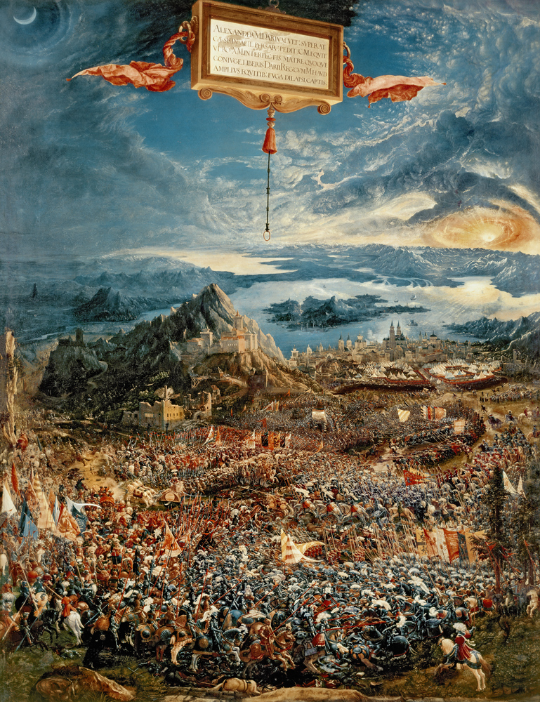 The Battle of Alexander at Issus à Albrecht Altdorfer