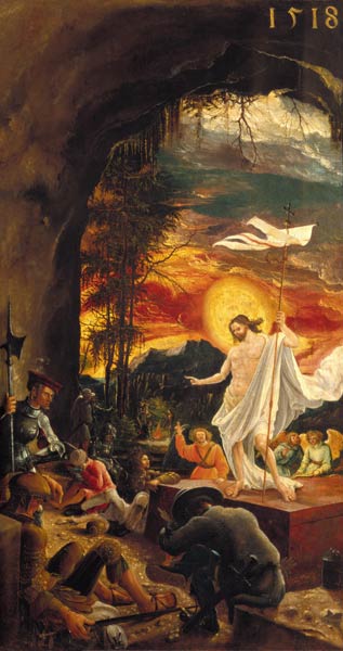 résurrection du Christ à Albrecht Altdorfer