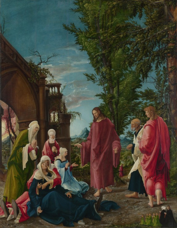 Christ taking Leave of his Mother à Albrecht Altdorfer