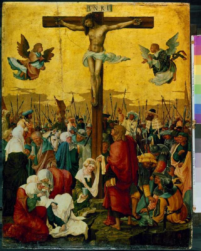 crucifixion du Christ. à Albrecht Altdorfer