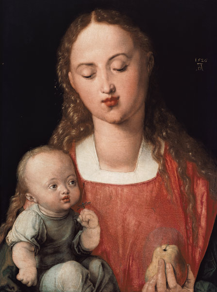 La jeune femme avec l'enfant (la jeune femme avec la poire) à Albrecht Dürer