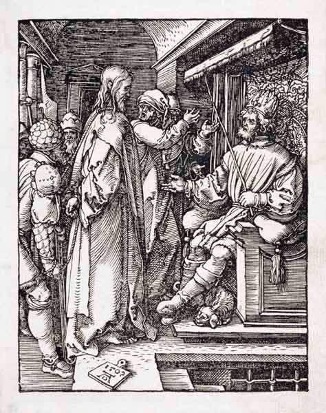 Christus vor Herodes à Albrecht Dürer