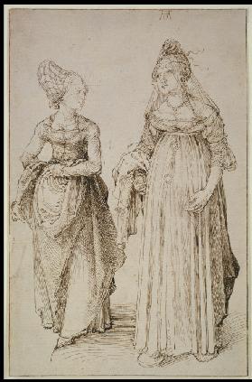 A Lady from Nuremberg and a Lady from Venice
