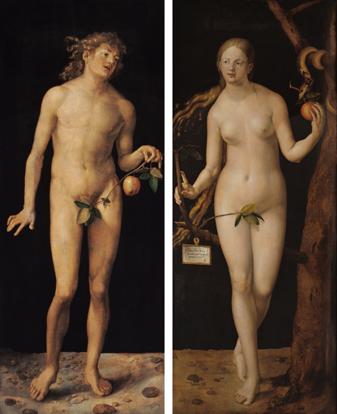 Adam et Eve à Albrecht Dürer
