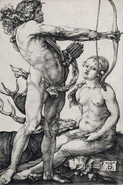 Apollo und Diana à Albrecht Dürer