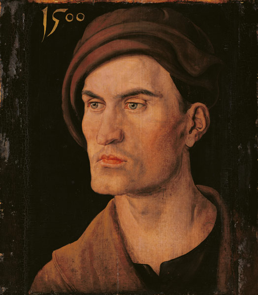 portrait d'un jeune homme à Albrecht Dürer