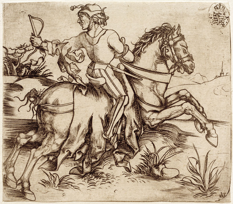 Der große Postreiter à Albrecht Dürer
