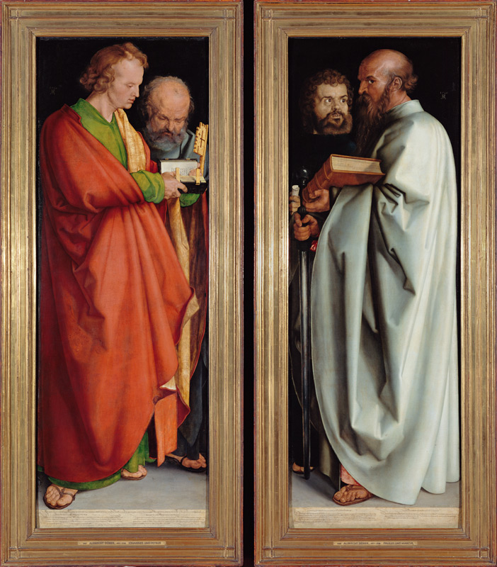 The Four Apostles à Albrecht Dürer