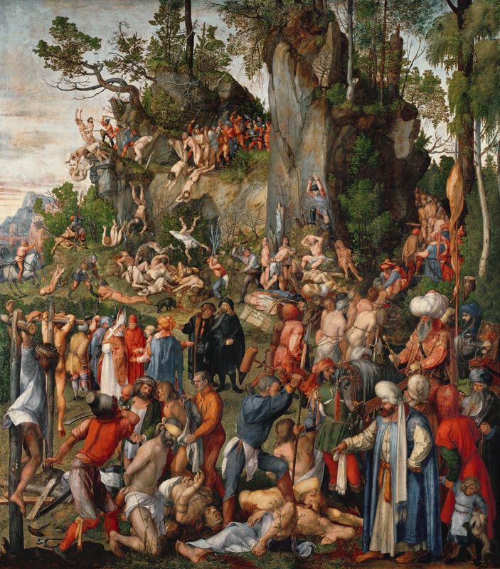 Marter der zehntausend Christen à Albrecht Dürer