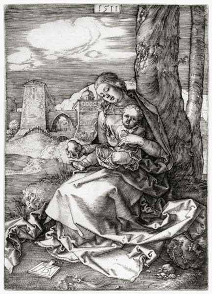 A.Dürer, Mary with the Pear à Albrecht Dürer