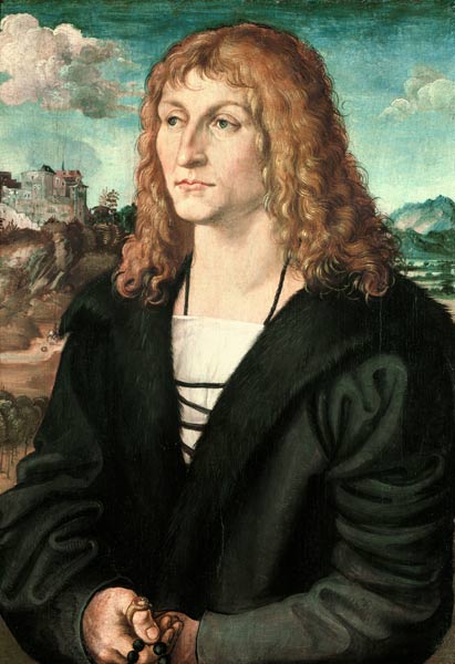 Portrait of a Young Man / Dürer à Albrecht Dürer