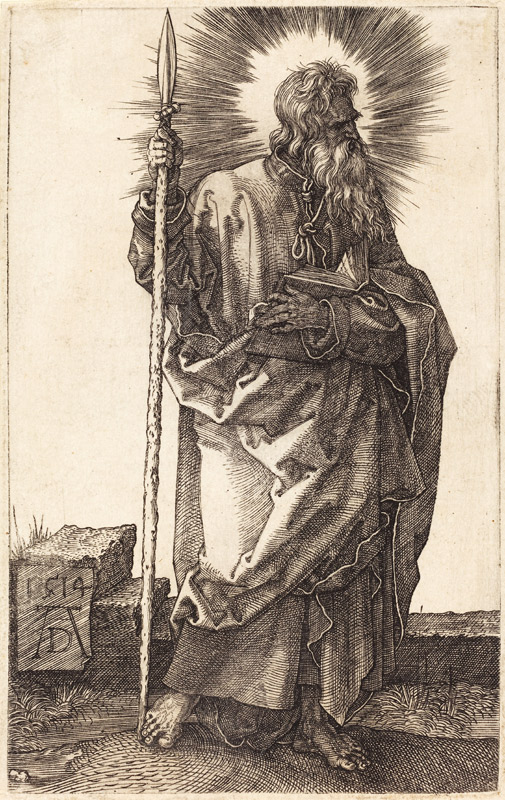 Saint Thomas à Albrecht Dürer
