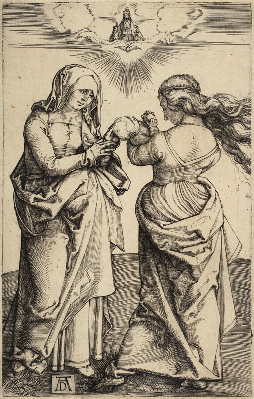 The Virgin and Child with the Infant Christ and Saint Anne à Albrecht Dürer