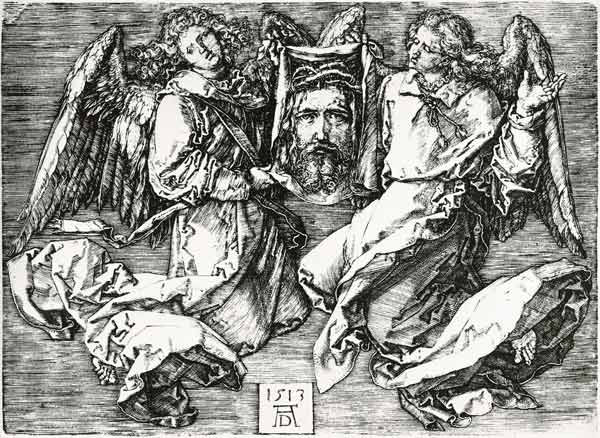 The cloth of Veronica / Dürer / 1513 à Albrecht Dürer