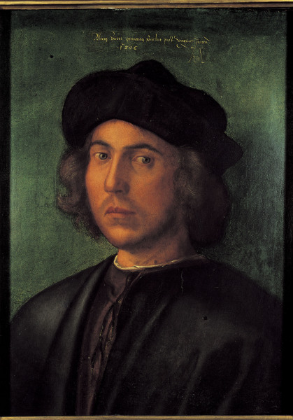 A.Dürer / Portr.of a Young Man / c.1506 à Albrecht Dürer