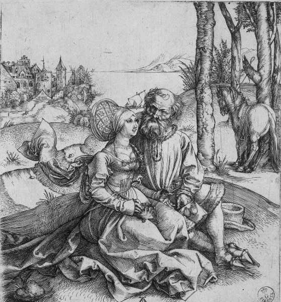 A.Dürer, Der Liebesantrag à Albrecht Dürer