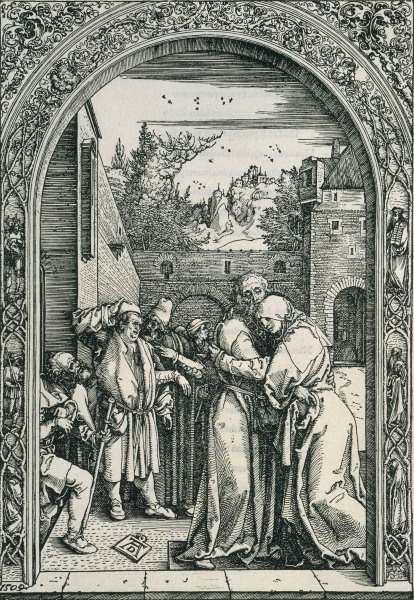 A.Dürer, Joachim and Anna Golden Gate à Albrecht Dürer