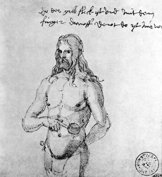 Albrecht Dürer/ Sick self-portrait à Albrecht Dürer