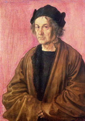 Albrecht Durer's Father, 1497 (panel) à Albrecht Dürer