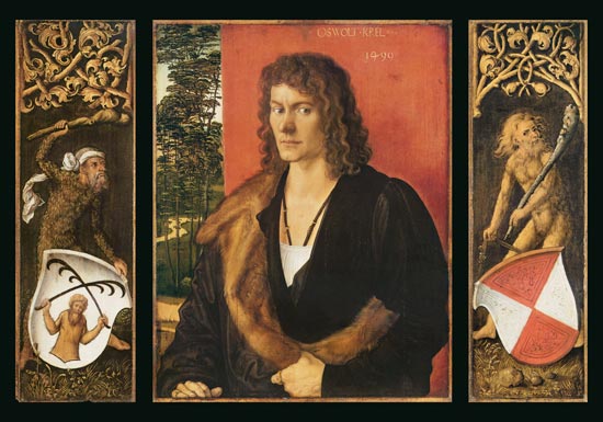 portrait du Oswald Krell à Albrecht Dürer