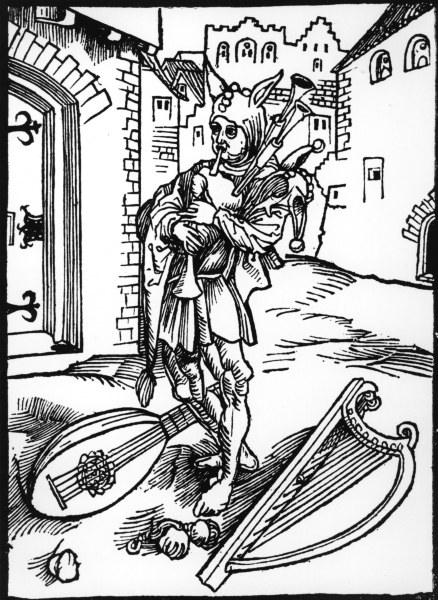Brant, Ship of Fools / Woodcut / Dürer à Albrecht Dürer