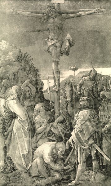 Christ on the Cross / Dürer / 1504 à Albrecht Dürer