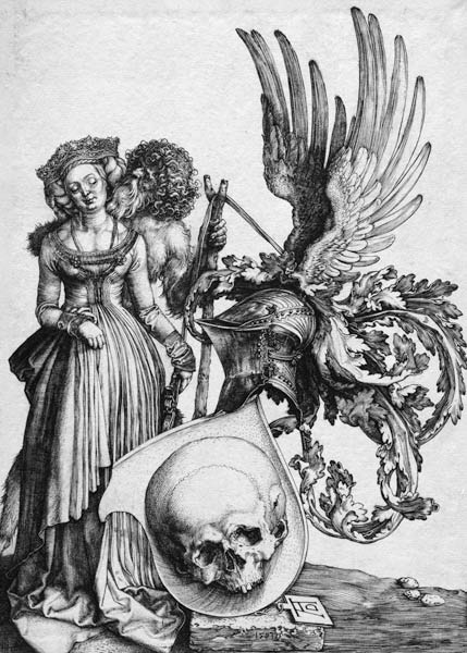 Coat of Arms with Death Head / Dürer à Albrecht Dürer