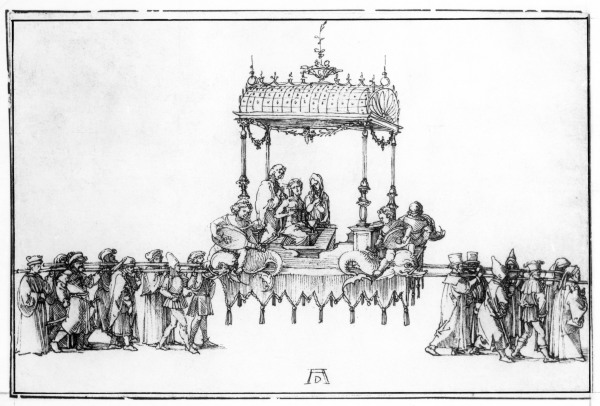 Corpus Christi procession / Dürer / 1521 à Albrecht Dürer