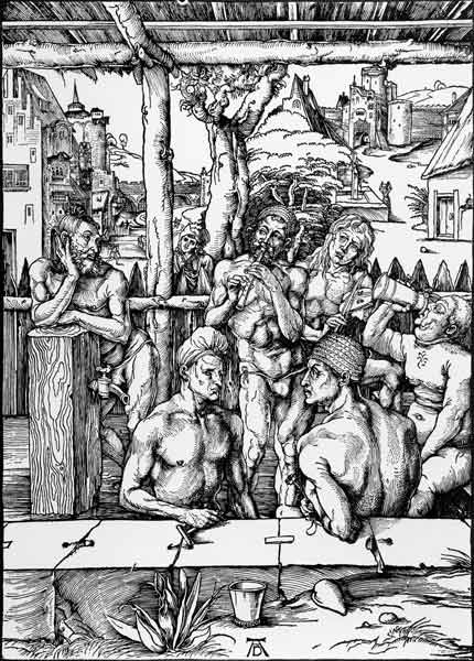 The Men s Bath / Dürer / c.1496 à Albrecht Dürer