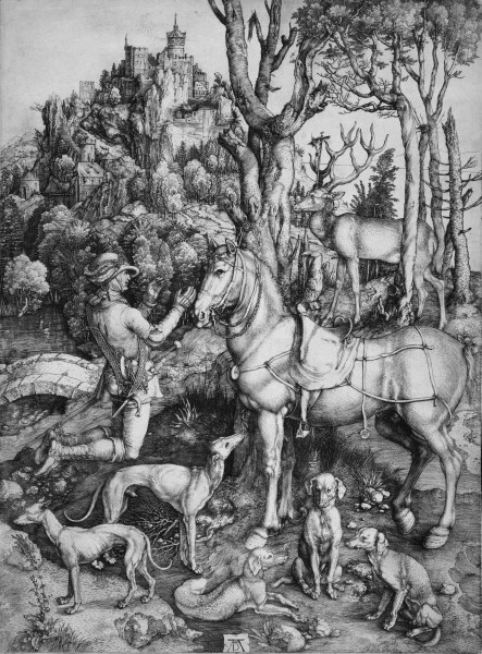 Saint Eustace à Albrecht Dürer