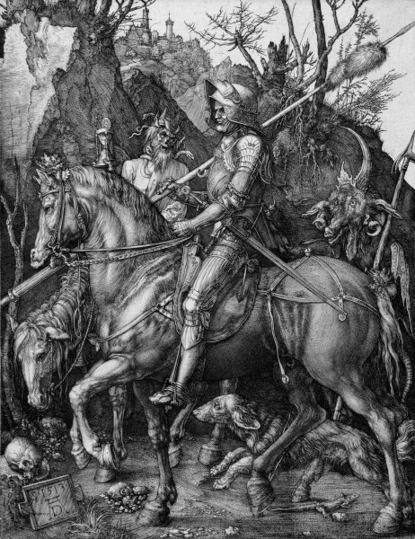 Knight, Death, and the Devil à Albrecht Dürer
