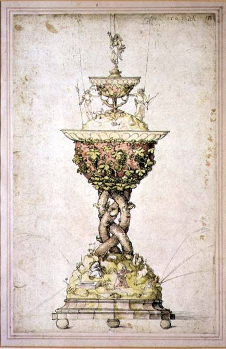 Design for a Table Fountain à Albrecht Dürer