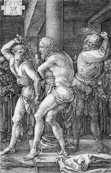 Flagellation of Christ / Dürer / 1512 à Albrecht Dürer
