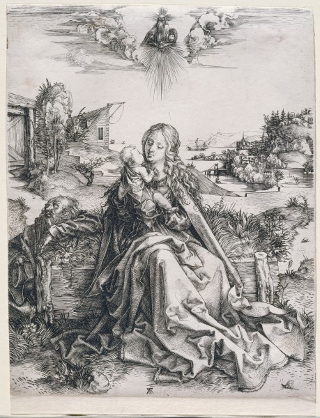 Holy Family with the Butterfly à Albrecht Dürer