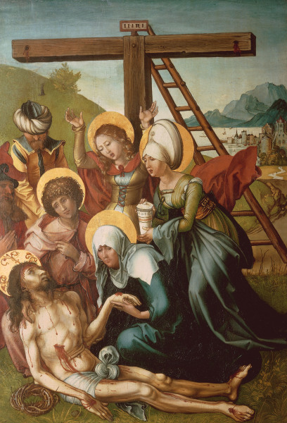 Lamentation of Christ à Albrecht Dürer