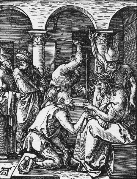 Dürer / Christ Crowned with Thorns. à Albrecht Dürer