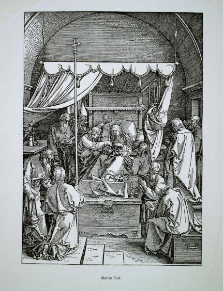 Dürer / Death of the Virgin / 1510 à Albrecht Dürer