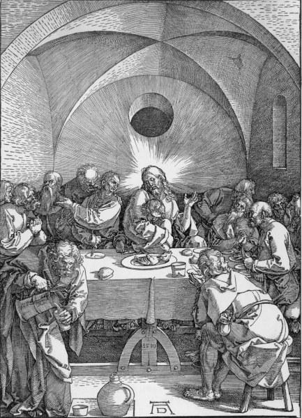 Dürer / The Last Supper / Große Passion à Albrecht Dürer