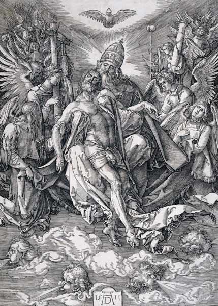 Die Heilige Dreifaltigkeit à Albrecht Dürer