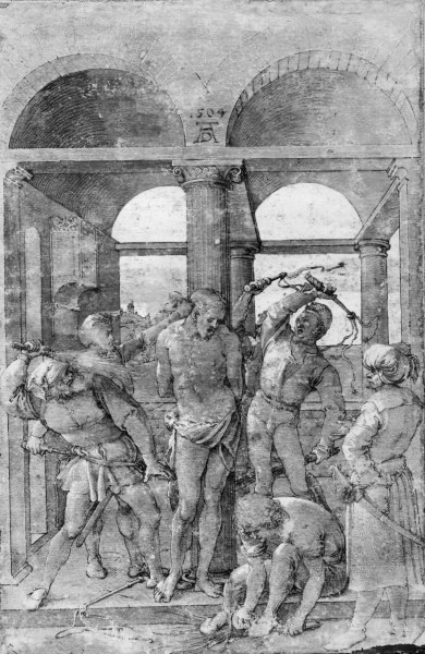Dürer, Flagellation / fr.: Green Passion à Albrecht Dürer
